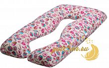 Уютная подушка на все тело макси — конфетная розовая | Изображение